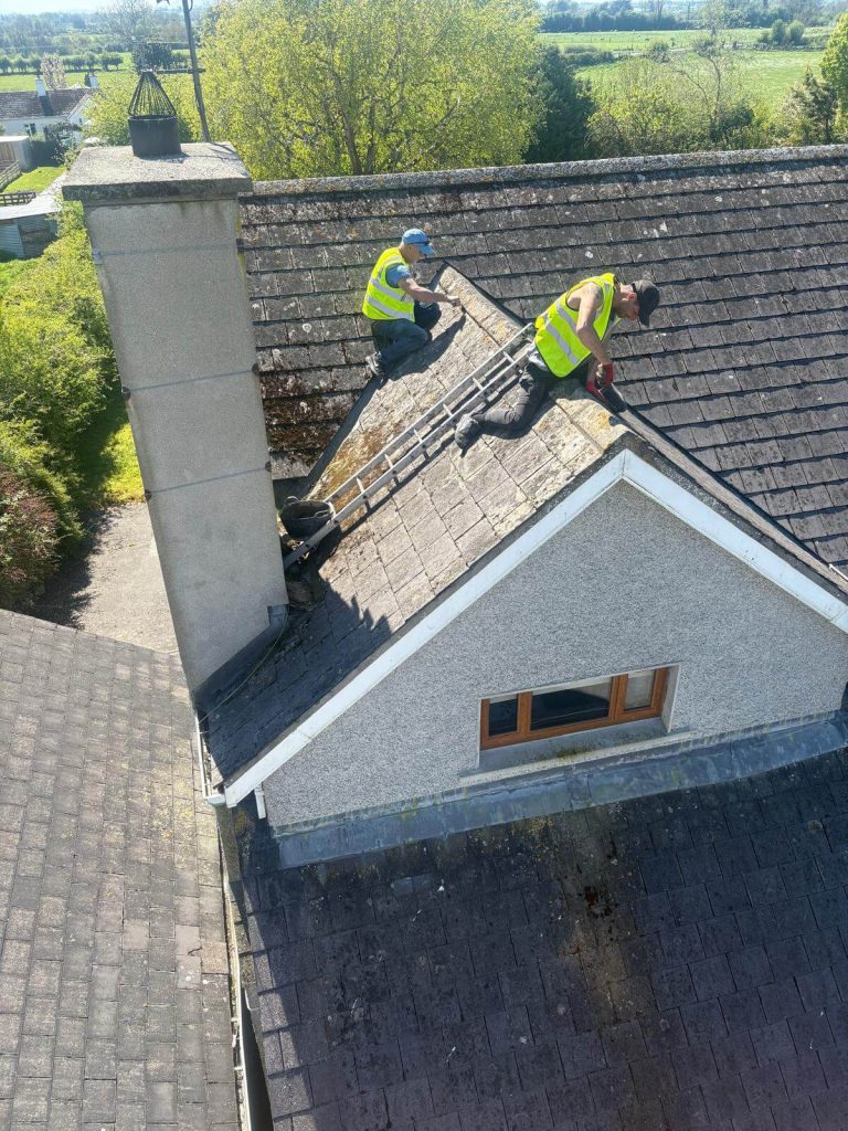 repairing ridge on roof