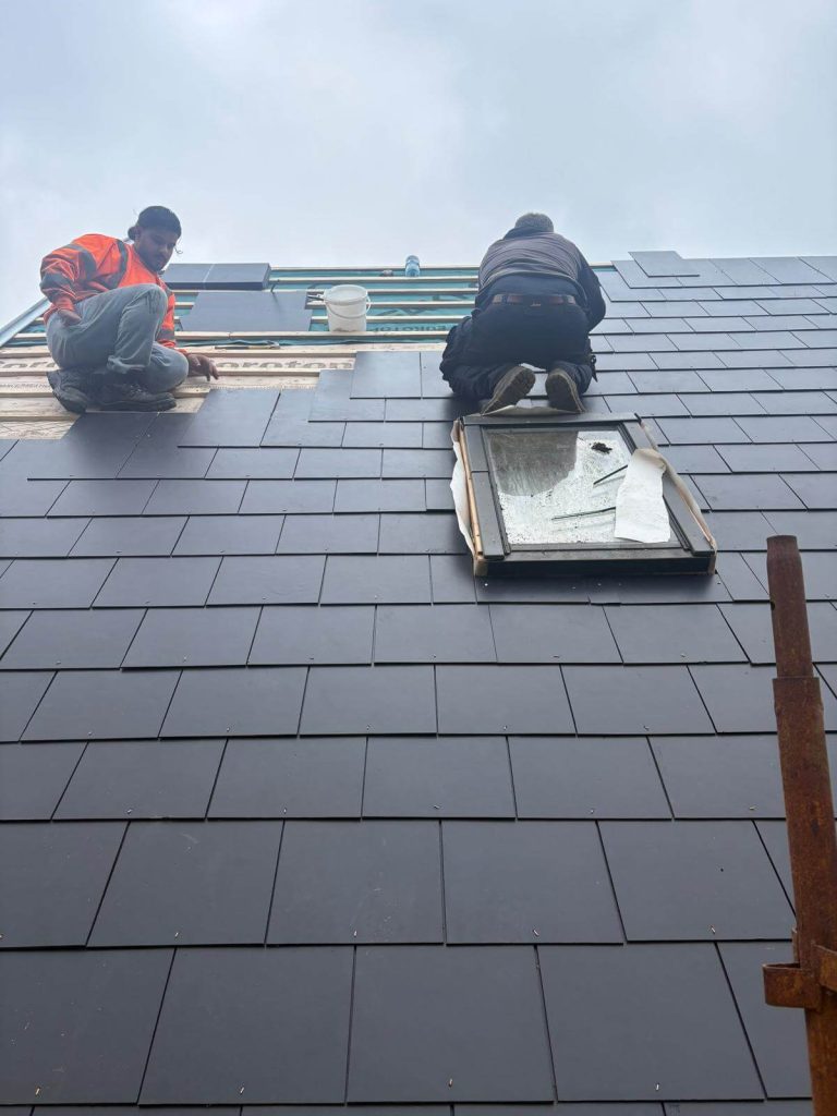 slate roof